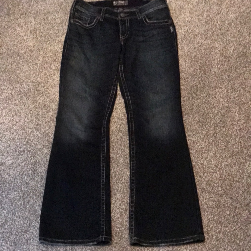 Silver jeans